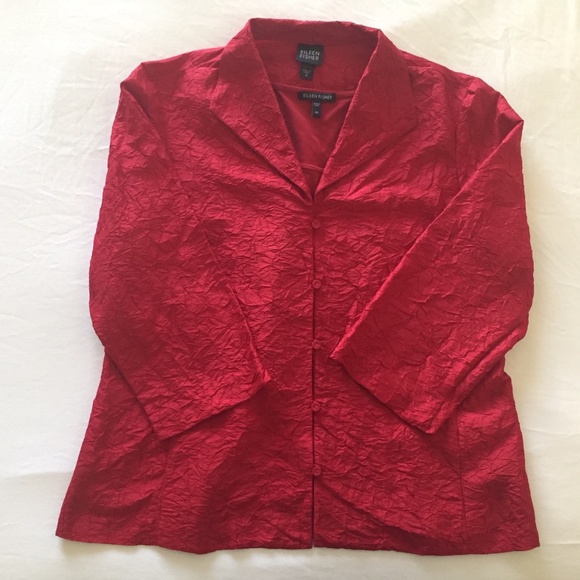 Eileen Fisher Silk Cardigan Set - Picture 2 of 6